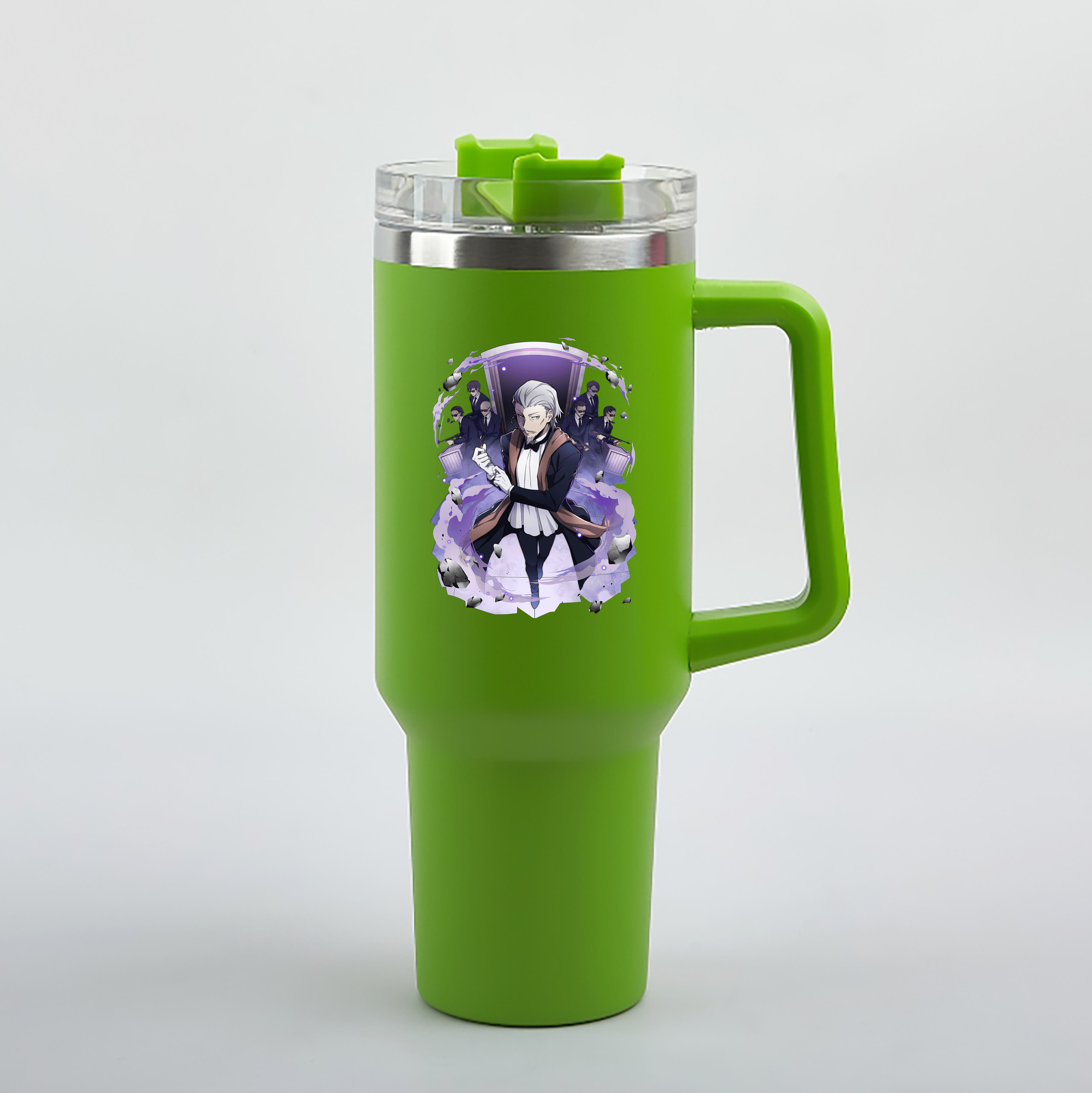 （画像用） 文豪ストレイドッグス Bungo Stray Dogs 1200mL車用タンブラー（カラープリント）